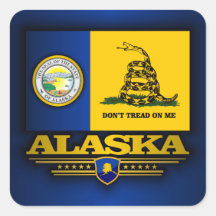 Alaska (DTOM) Square Sticker