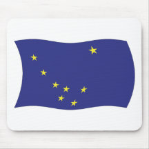 Alaska flagga Mousepad Mus Matta