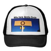 Alaska norra polcirkelnMile nolla Keps