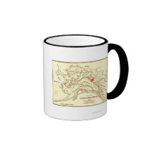 Alaska panorama- karta kaffe muggar
