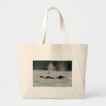 Alaska val tote bag