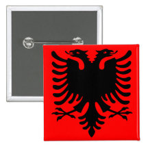 Albansk örn pins