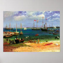 Albert Bierstadt-Nassau port Posters