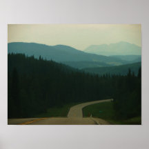 Alberta huvudväg affisch