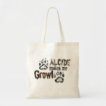 Alcide gör mig att brumma tote bags
