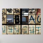Åldras grafitti print
