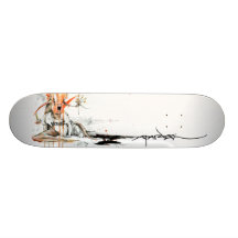 Alex Pardee "Geekkärlek ", Anpassad Skate Board
