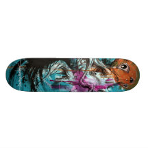 Alex Pardee "Stoomach förkroppsligar ", Skate Boards