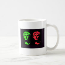 Alexander den underbara collagen kaffe mugg
