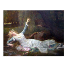 Alexandre Cabanel - Ophelia Vykort