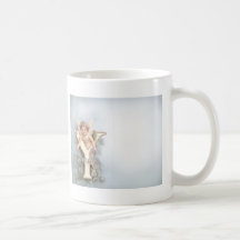 AlfabetCherub Kaffe Koppar