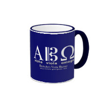 AlfabetiskViola Omega Kaffe Mugg