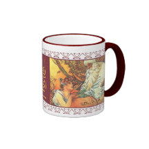 Alfons Mucha Chocolat mugg #4