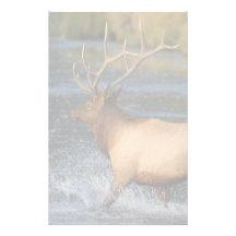 älg anpassningsbara brevpapper