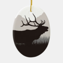 Älg Bugling Juldekoration