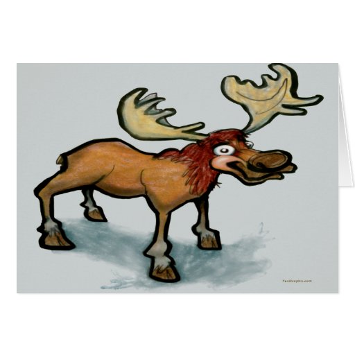Älg Hälsnings Kort