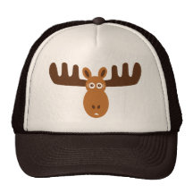 Älg Head_cap Trucker Kepsar