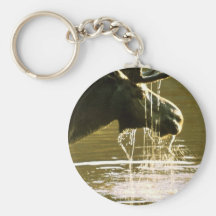 Älg Nyckel Ring