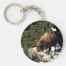 Älg Nyckel Ring