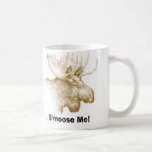 älg S'moose mig! Kaffe Muggar