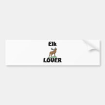 Älgälskare Bildekaler