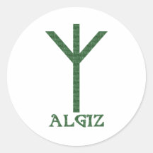 Algiz Runda Klistermärken