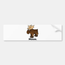 ÄlgMoose. Bildekal