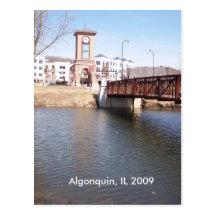 AlgonquinIllinois vykort