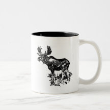 Älgskjortor och gåvor 4 kaffe kopp