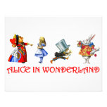 ALICE I UNDERLAND ANPASSADE INBJUDNINGSKORT