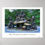 Alice i underland - Central Park NYC Affischer