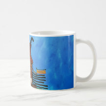 Alice i underland - kanin hus kaffe muggar