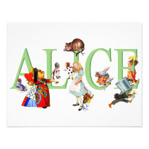 ALICE I UNDERLAND & VÄNNER TILLKÄNNAGIVANDE