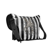 Alice i underlandJabberwocky Grunge Messenger Bag
