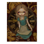 "Alice i urverk" vykort