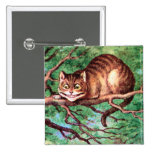 Alice möter den Cheshire katten i underland Pins
