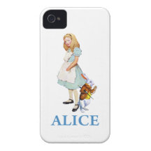 Alice och vitkaninen i underland Case-Mate iPhone 4 cases