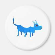 Alien Hund dog Magnete