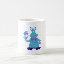 Alien Kaffee Haferl