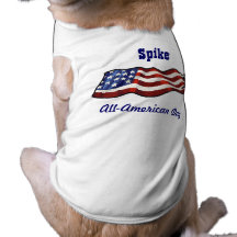 All-Amerikan hund T-shirt För Hundar