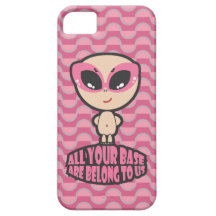 All din Base är tillhörde oss som är rosa iPhone 5 Case-Mate Skal