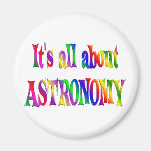 All om astronomi kylskåpsnagnet