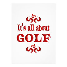 ALL OM GOLF ANPASSADE INBJUDAN