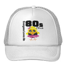 Alla älskar en 80-talchick trucker kepsar
