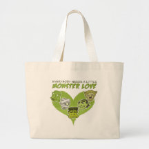 Alla behöver en lite gigantisk kärlek tote bags
