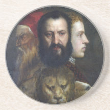 Alllegory av Prudence - Titian (Tiziano) Underlägg