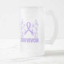Allmän canceröverlevandefjäril kaffe kopp