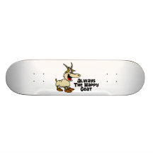 Alltid den lyckliga geten skate board decks