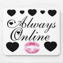 Alltid on-line MousePad Mus Mattor