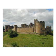 Alnwick slottvykort